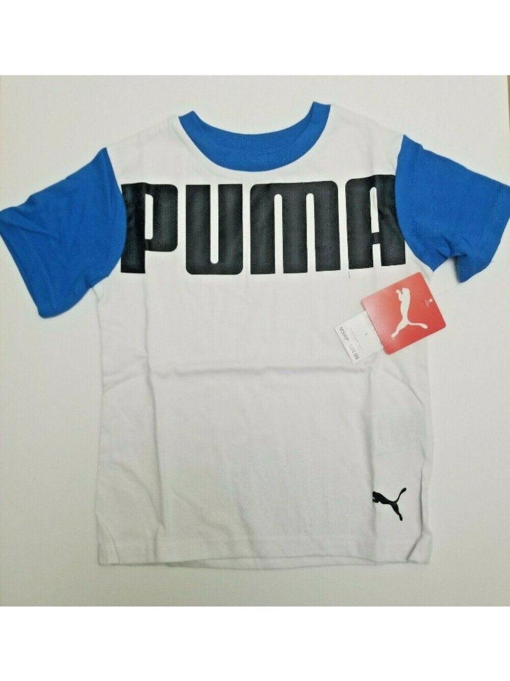 PUMA Boys Graphic T-Shirt White